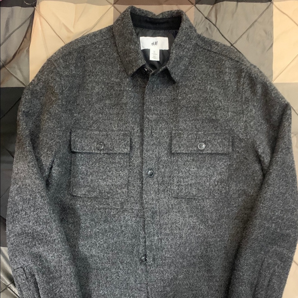 H&M shirt jacket